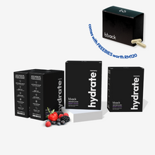 Load image into Gallery viewer, bback hydrate berry recovery boost (4 boxes) + 1 free bback box
